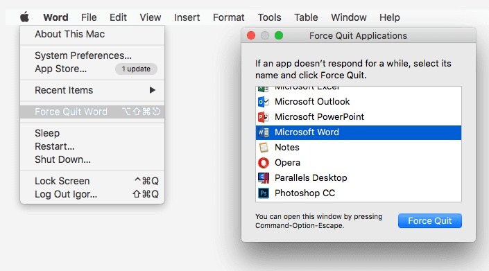 after latest update microsoft outlook for mac not responding